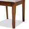 Baxton Studio Mael Modern and Contemporary Grey Fabric and Walnut Brown Finished Wood 7-Piece Dining Set 186-10542-10520-Zoro - alternate 7